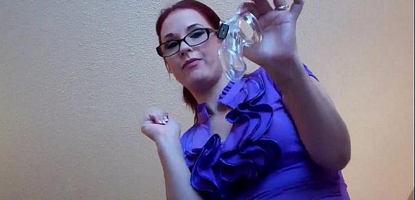 All locked up in chastity by your goddess Natalie
